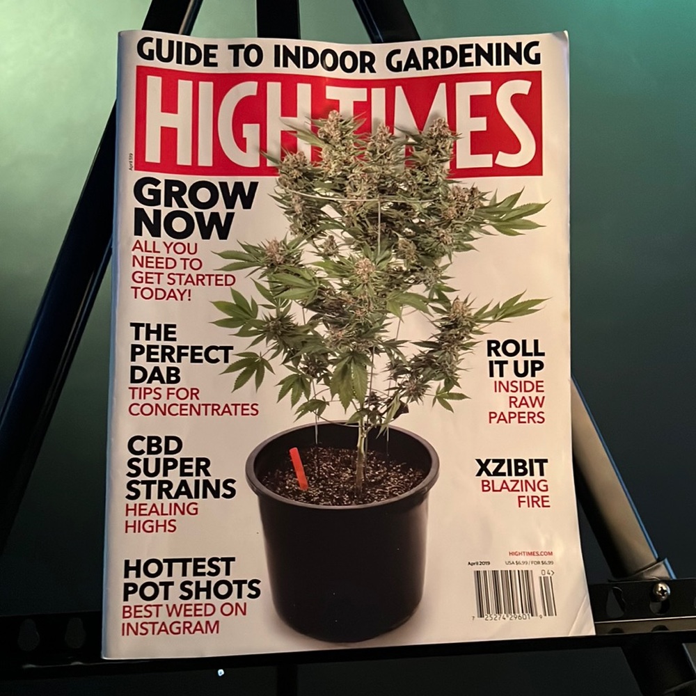 High times magazine, April 2019